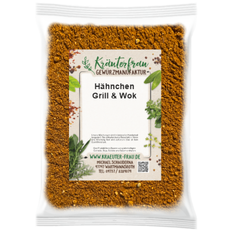 Hähnchen Grill & Wok - ohne Knoblauch- 45 g